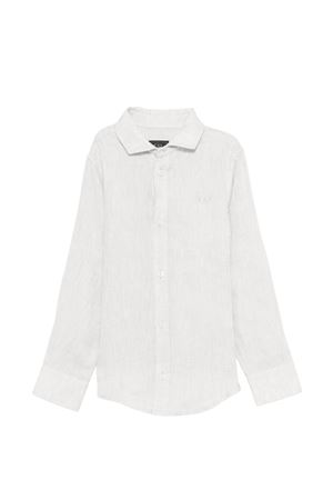 Camicia basic in lino FAY KIDS | FY5P10Z3681101